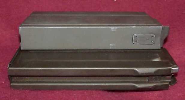 M14 (top) and BM 59 (bottom) Magazines, Rear